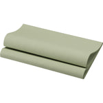 Bio-Dunisoft Servietten 40x40 cm 1/4-Falz pistaziengrün | Packung (60 Stück)