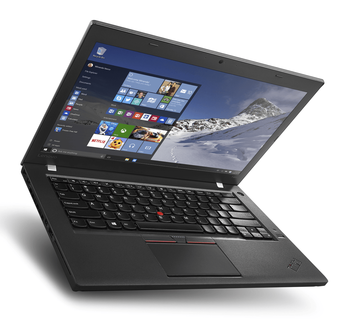 Lenovo ThinkPad T460 14 Zoll HD Intel Core i5 256GB SSD 8GB Windows 10 Pro MAR Webcam