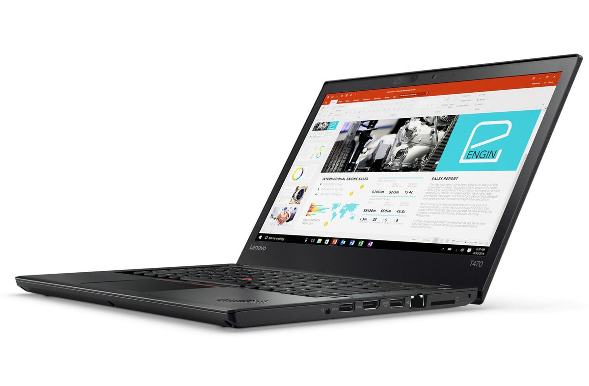 Lenovo ThinkPad T470 14 Zoll 1920×1080 Full HD Intel Core i5 512GB SSD 8GB Windows 10 Home Webcam