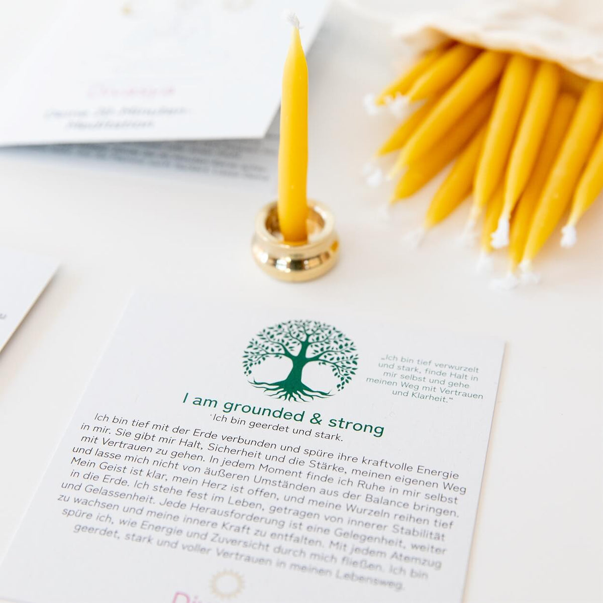 20-Minuten-Kerzen | I am mindful & focused