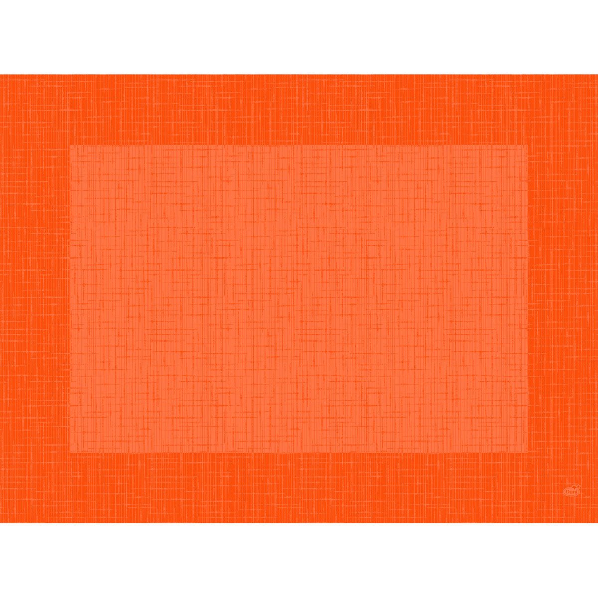 Bio-Dunicel-Sets 30x40 Linnea, orange - Hochwertige Tischsets | Karton (1 Packung)