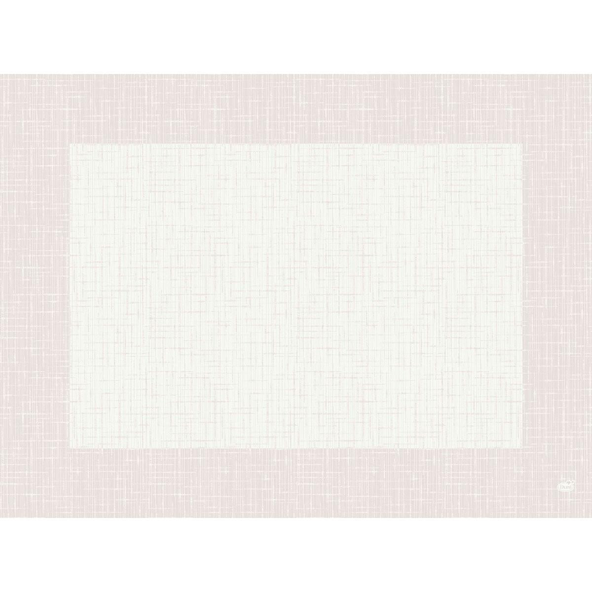 Bio-Dunicel-Sets 30x40 Linnea weiß - Hochwertige Tischsets aus Bio-Material | Karton (1 Packung)