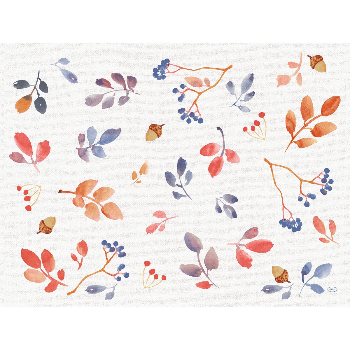 Papier-Tischsets 30x40 cm im Herbst-Gradient Design für Festlichkeiten | Packung (250 Stück)