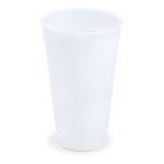 Mehrwegbecher (PP) gefrostet Ø90mm 0,5L