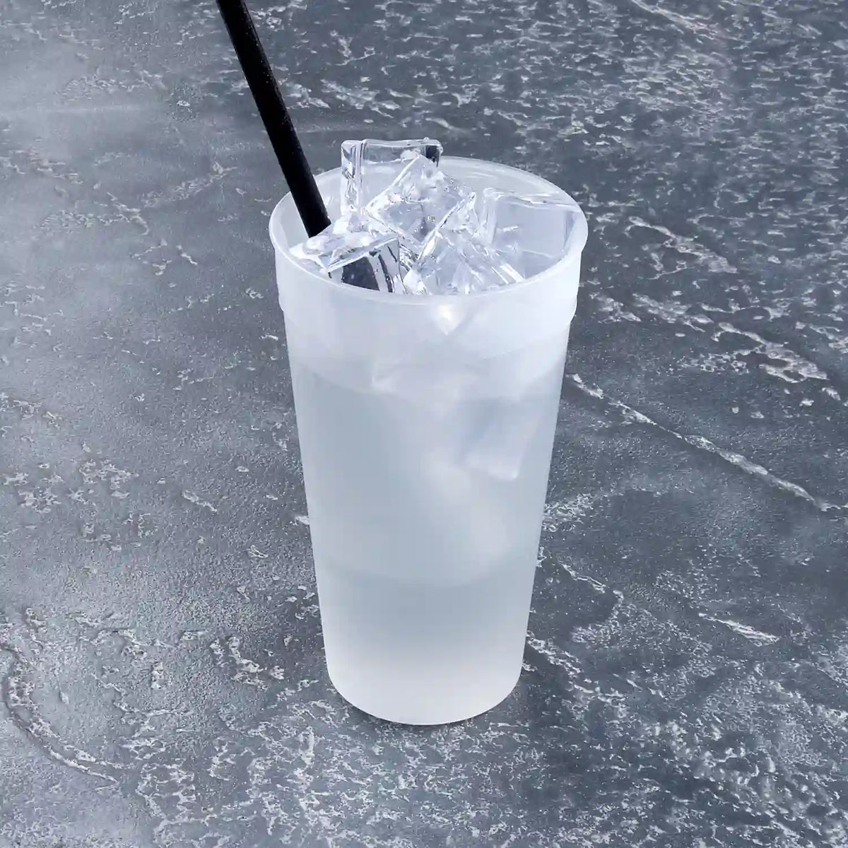 Mehrwegbecher (PP) gefrostet Ø90mm 0,5L