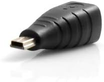 Mini USB Stecker auf USB Buchse Adapterkabel Adapterstecker Adapter Converter | System-S