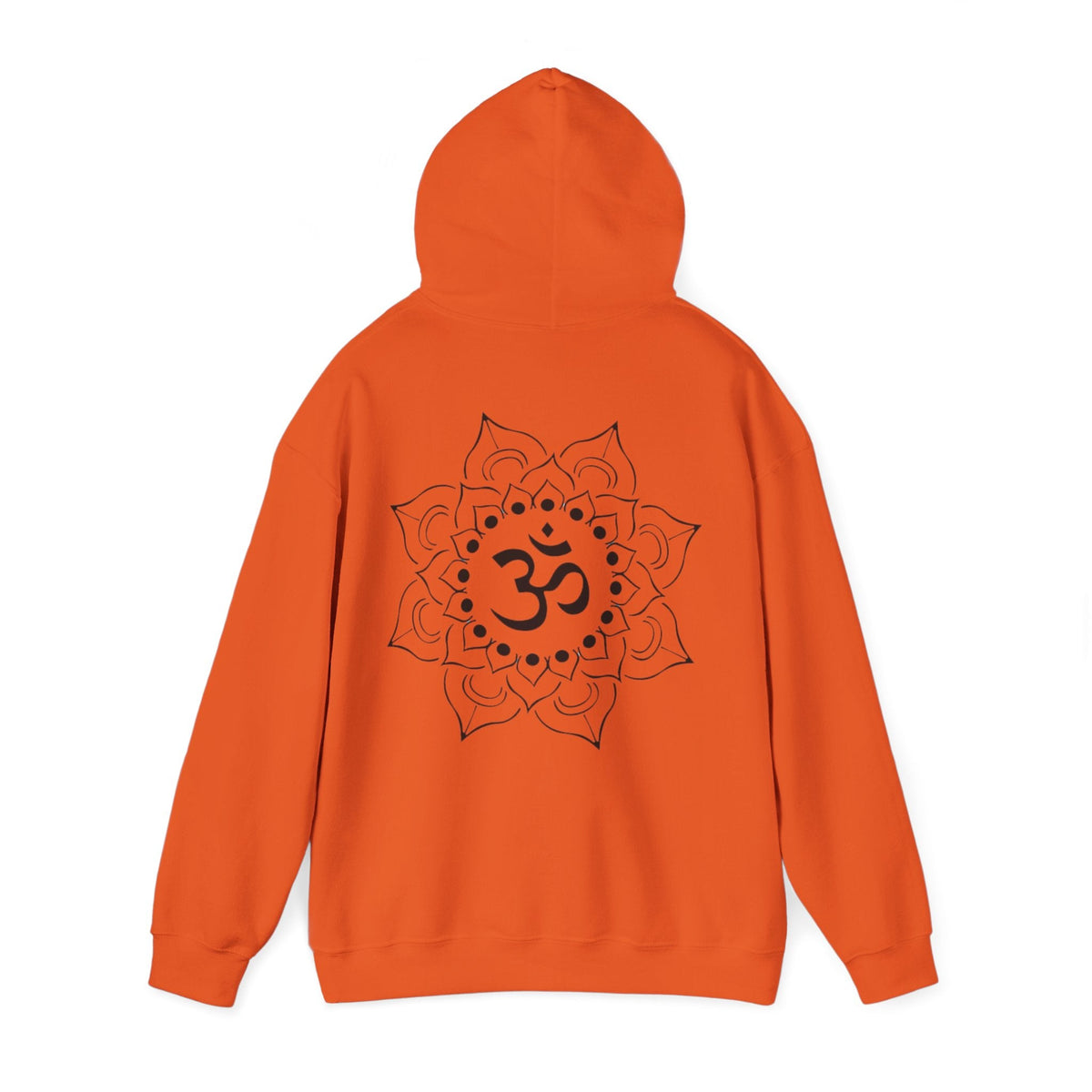 Lotus-Mandala-Hoodie mit Om-Symbol – Spirituelles Yoga-Sweatshirt