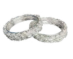 Traditional Silver Bangle Set Pcs of 12