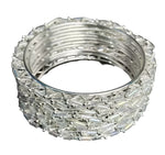 Traditional Silver Bangle Set Pcs of 12