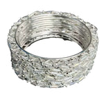 Traditional Silver Bangle Set Pcs of 12