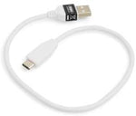 USB Kabel 3.1 Typ C zu 2.0 A 30 cm Weiß | System-S