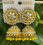 Stone And Beads Jhumki
