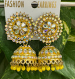 Stone And Beads Jhumki