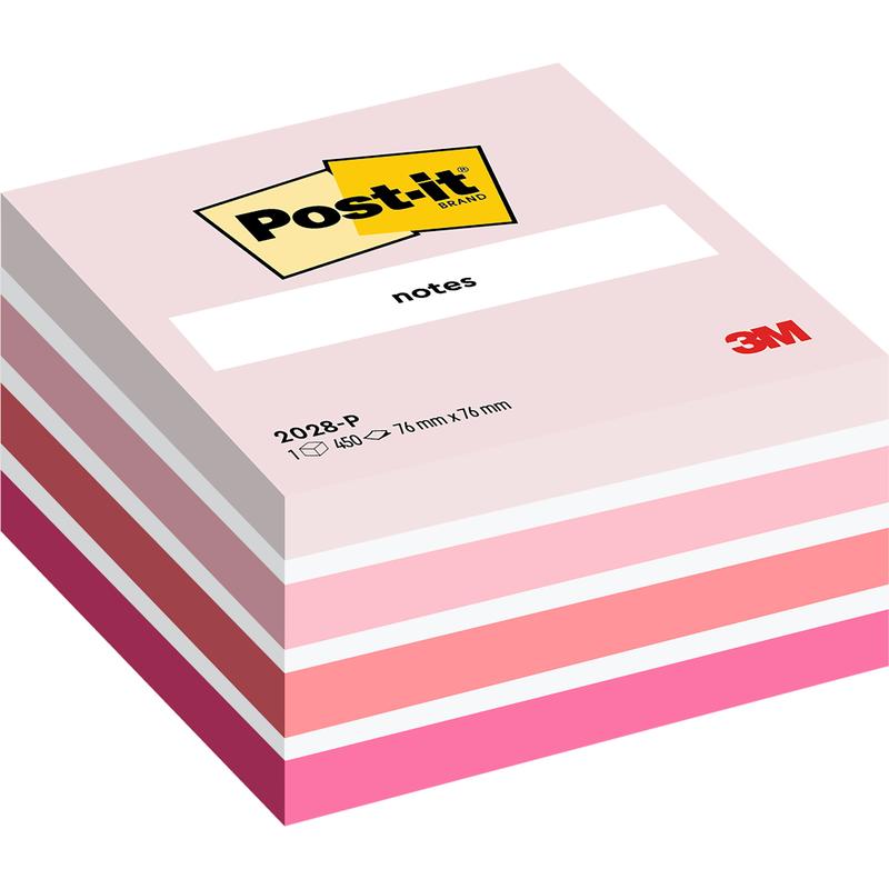 Post-it® Notes Würfel, 76 mm x 76 mm, 450 Blatt/Block, 100% PEFC