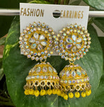 Stone And Beads Jhumki
