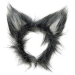 Haarreif mit Wolfsohren | Kostüm Wolf