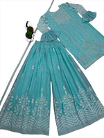 Heavy Embroidery Thread Work Outfit In Germany