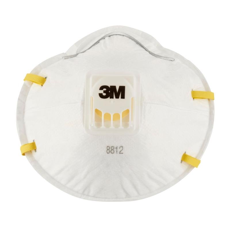 Auslaufartikel: 3M™ Cool Flow™ Partikelmaske 8812, FFP1, mit Ventil, 3er-Pack | Packung (1 Stück)