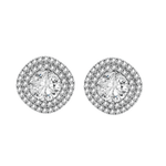 Celestial Halo Moissanit-Ohrstecker Namma Markt