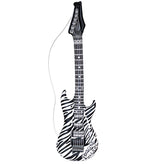 Aufblasbare Gitarre "Zebra" | 105 cm