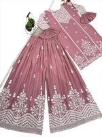 Heavy Embroidery Thread Work Outfit In Germany