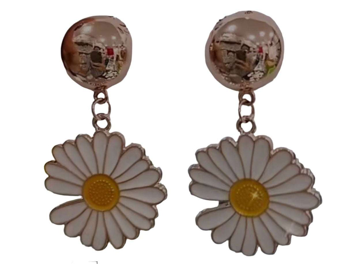 RESIN ENAMEL EARRINGS