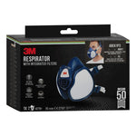 3M™ Atemschutzmaske mit integrierten Filtern