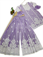 Heavy Embroidery Thread Work Outfit In Germany
