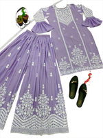 Heavy Embroidery Thread Work Outfit In Germany