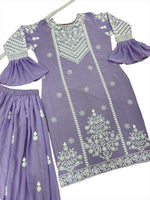 Heavy Embroidery Thread Work Outfit In Germany
