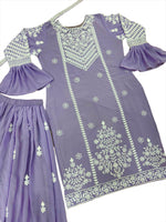 Heavy Embroidery Thread Work Outfit In Germany