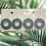AD Stone Earrings