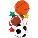 Folienballon "Multi-Sports Stacker" | 49 x 94 cm