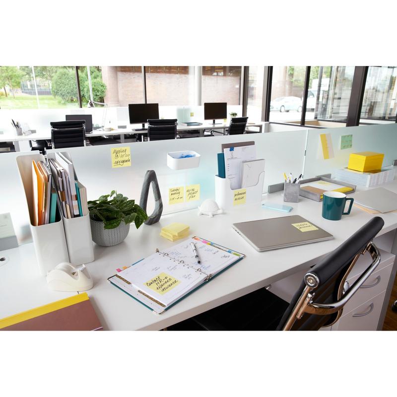 Post-it® Notes, Gelb, 76 mm x 76 mm, 100 Blatt/Block, 12 Blöcke/Packung, Kartonverpackung, 100% PEFC | Packung (1 Stück)