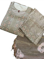 Cotton Embroidery Suit Set