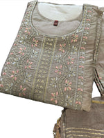 Cotton Embroidery Suit Set