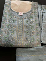 Cotton Embroidery Suit Set