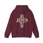 Faith Over Fear Hoodie – Jesus Kreuz Kapuzenpullover | Christliches Sweatshirt