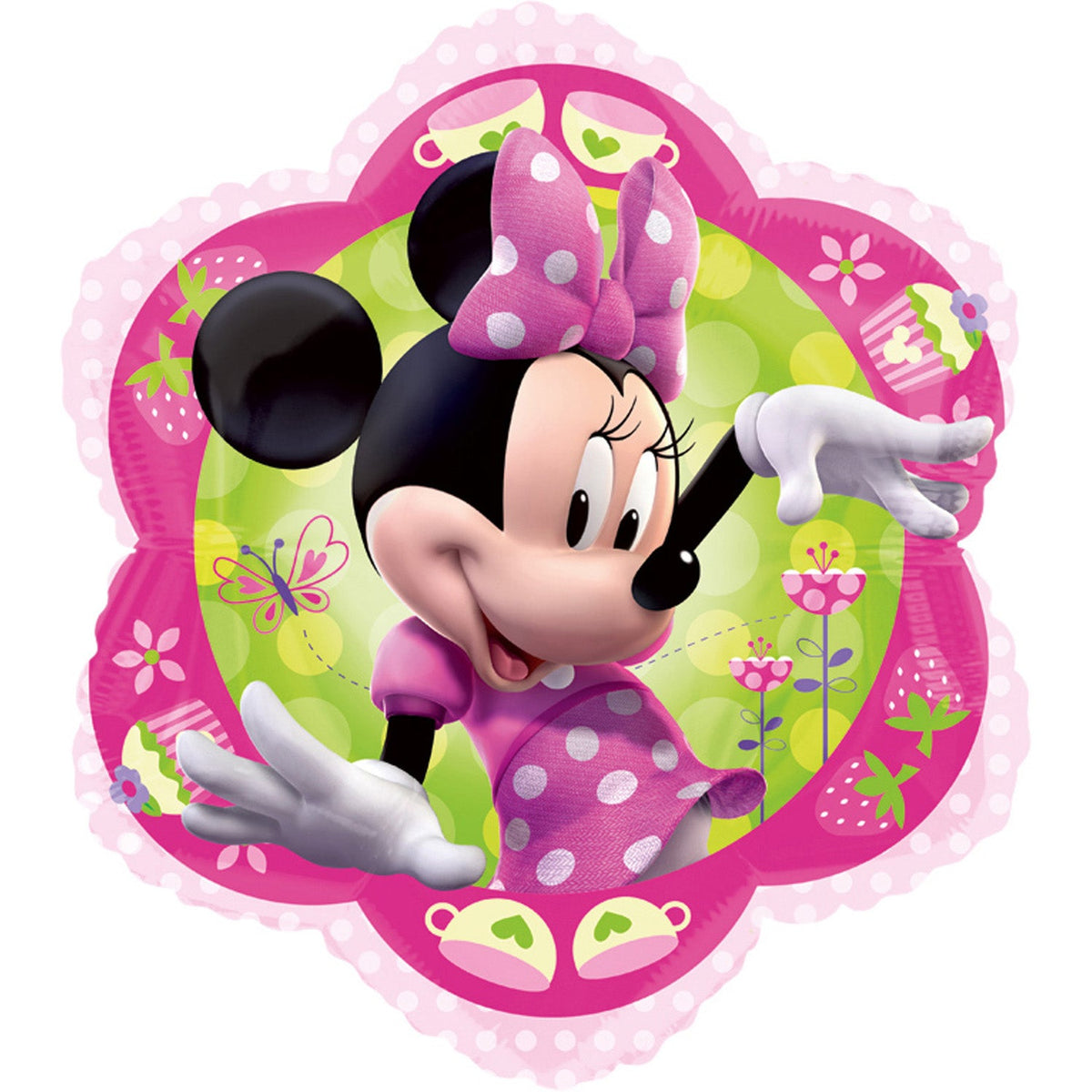 18"/Ø45cm Folienballon "Minnie Blume"