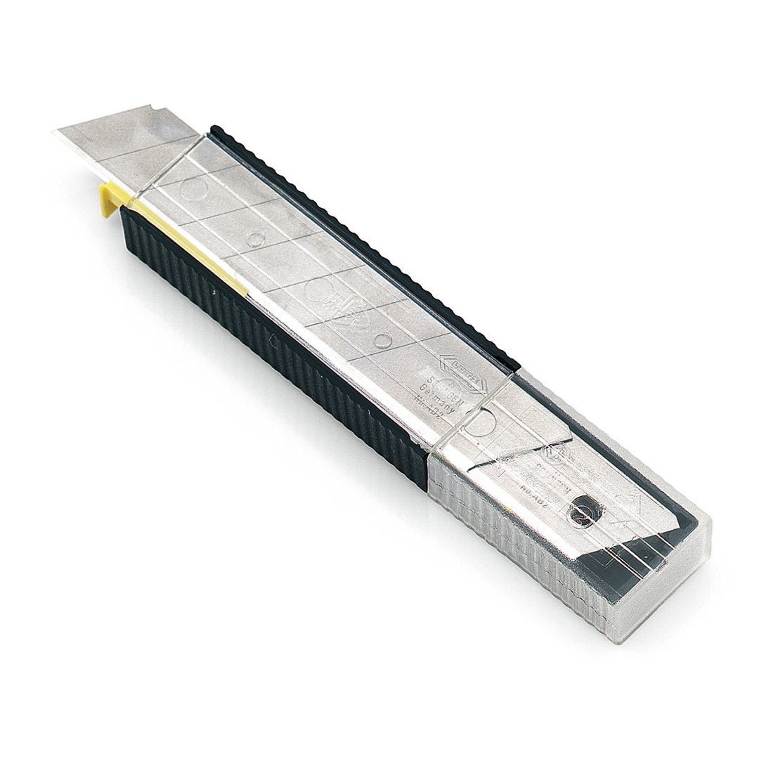 Nölle Profi Brush Klingen-Dispenser mit 10 Abbrechklingen, 18 mm | 1 Stück