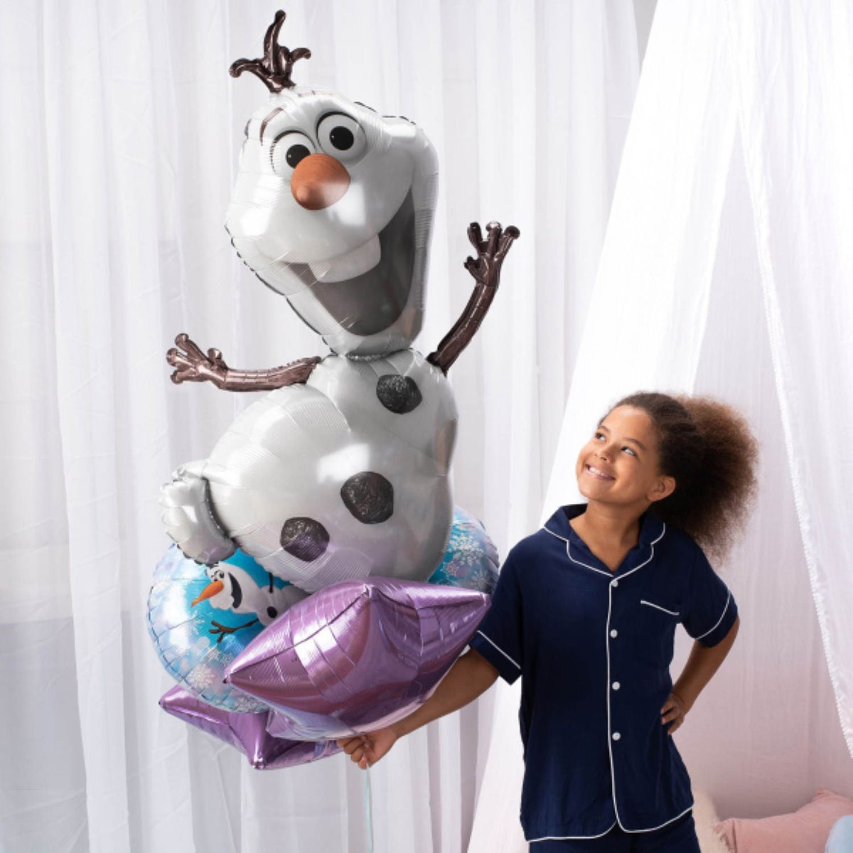Frozen - Folienballon Shape Olaf | 58 x 104 cm