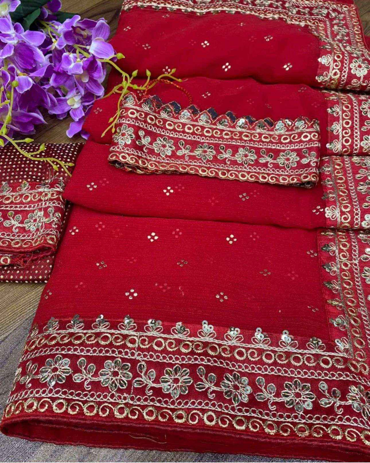 Party Wear Saree in Germany