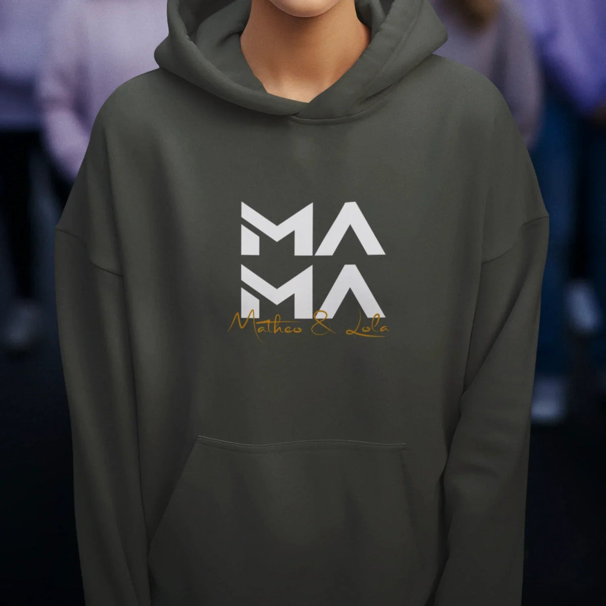 MAMA Hoodie MINIMAL personalisiert