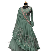Indo western gown