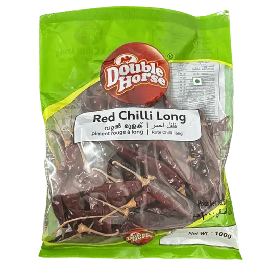 Double Horse Whole Dry Red Chilli with stem 100g (Copy) Namma Markt