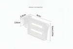 Kühlschrank Organizer / Teleskop-Teiler 4 Stück