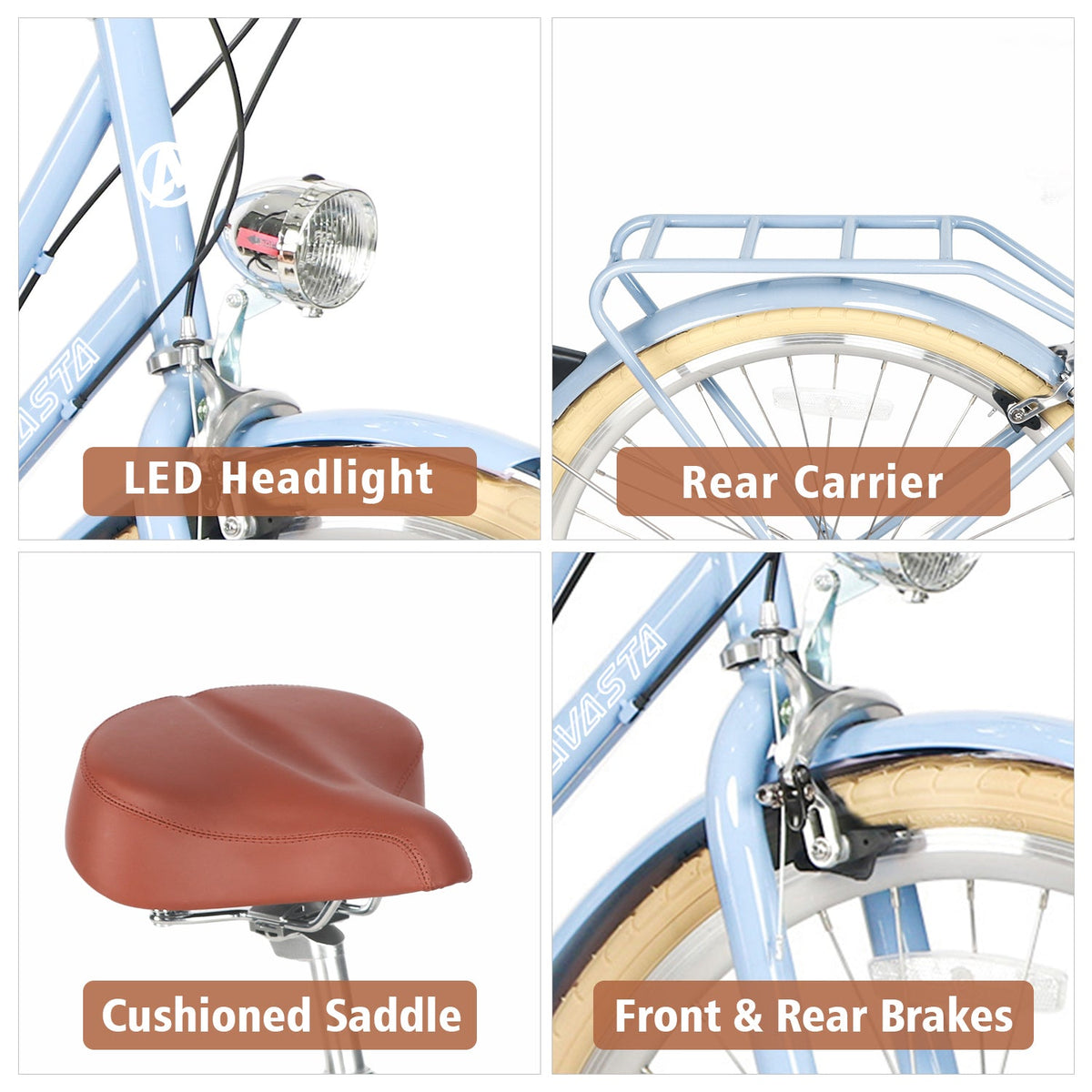 Women's 6 Speed Cruiser Bicycle