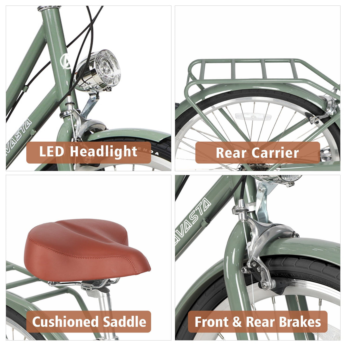 Women's 6 Speed Cruiser Bicycle