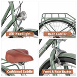 Women's 6 Speed Cruiser Bicycle