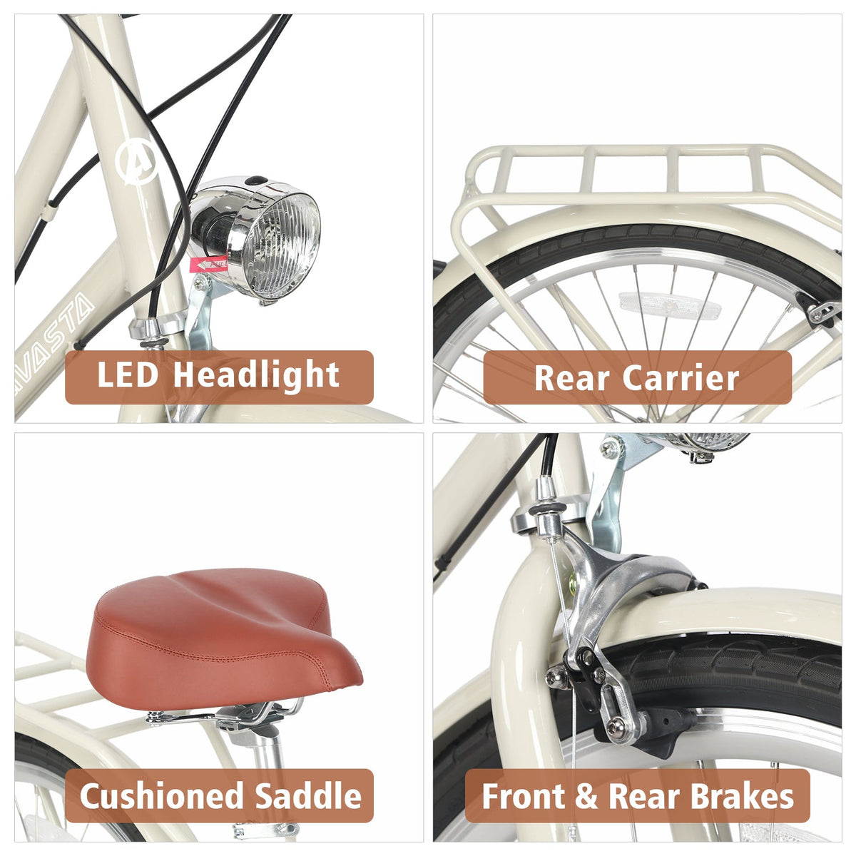 Women's 6 Speed Cruiser Bicycle